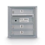 View 3 Door Standard 4C Mailbox